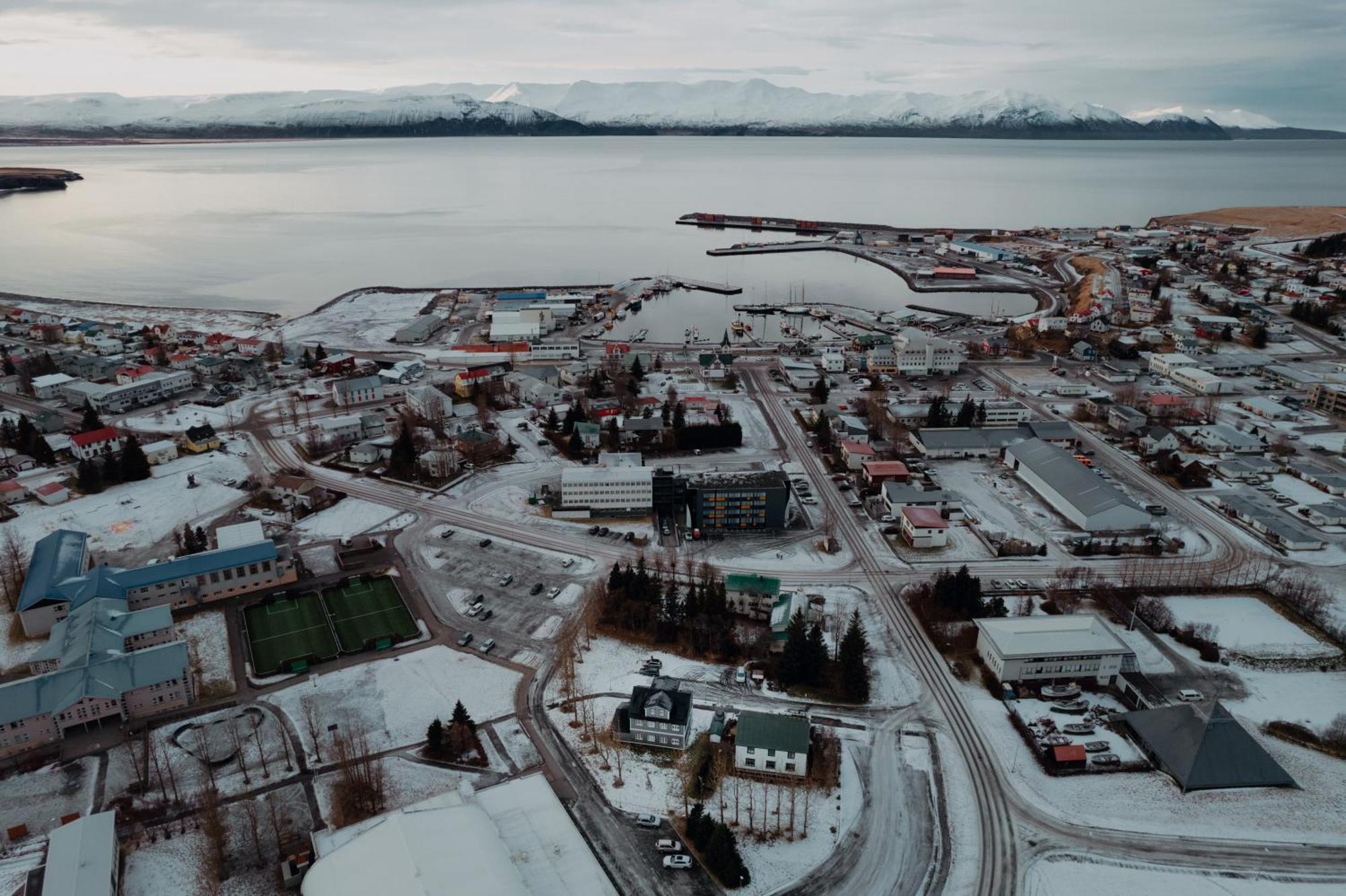 Gamli Skolinn Húsavík Exterior foto
